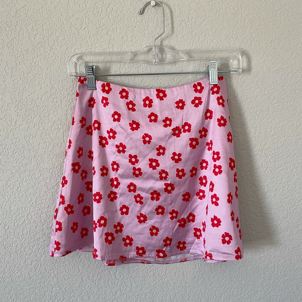 Princess Polly Bright Floral Spring Mini Skirt